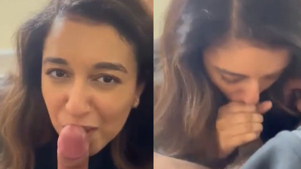 Punjabi girlfriend blowjob to her lovers dick
