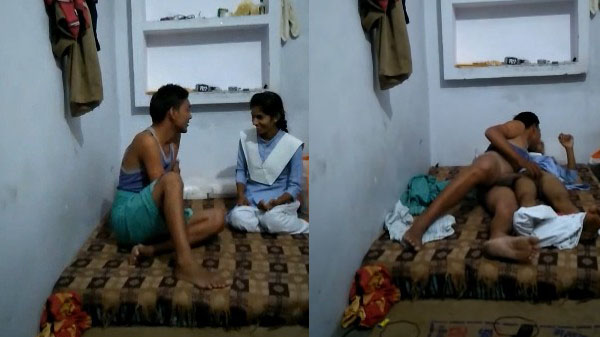 College girl viral sex with her boyfriend at boys hostel