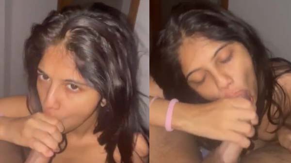 Horny sexy girlfriend blowjob dene ke baad sex clip